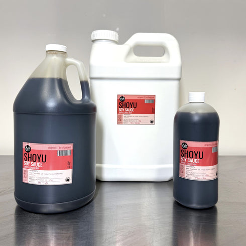 ORGANIC SHOYU, soy sauce, naturally brewed
