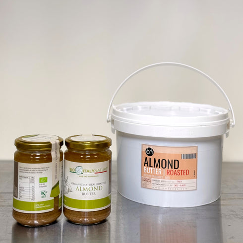 ORGANIC ALMOND BUTTER, roasted, smooth