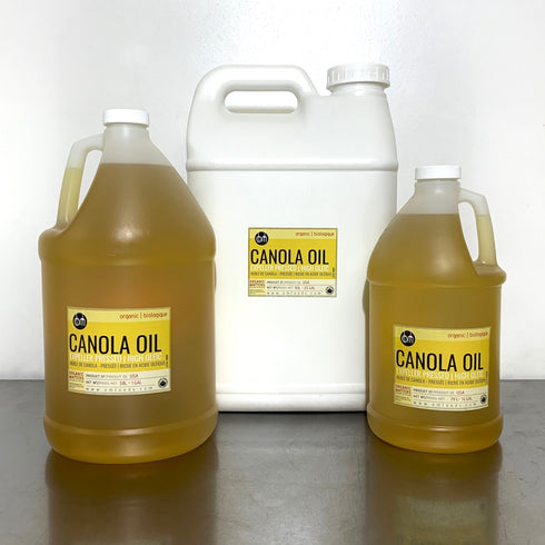 ORGANIC CANOLA OIL, expeller pressed