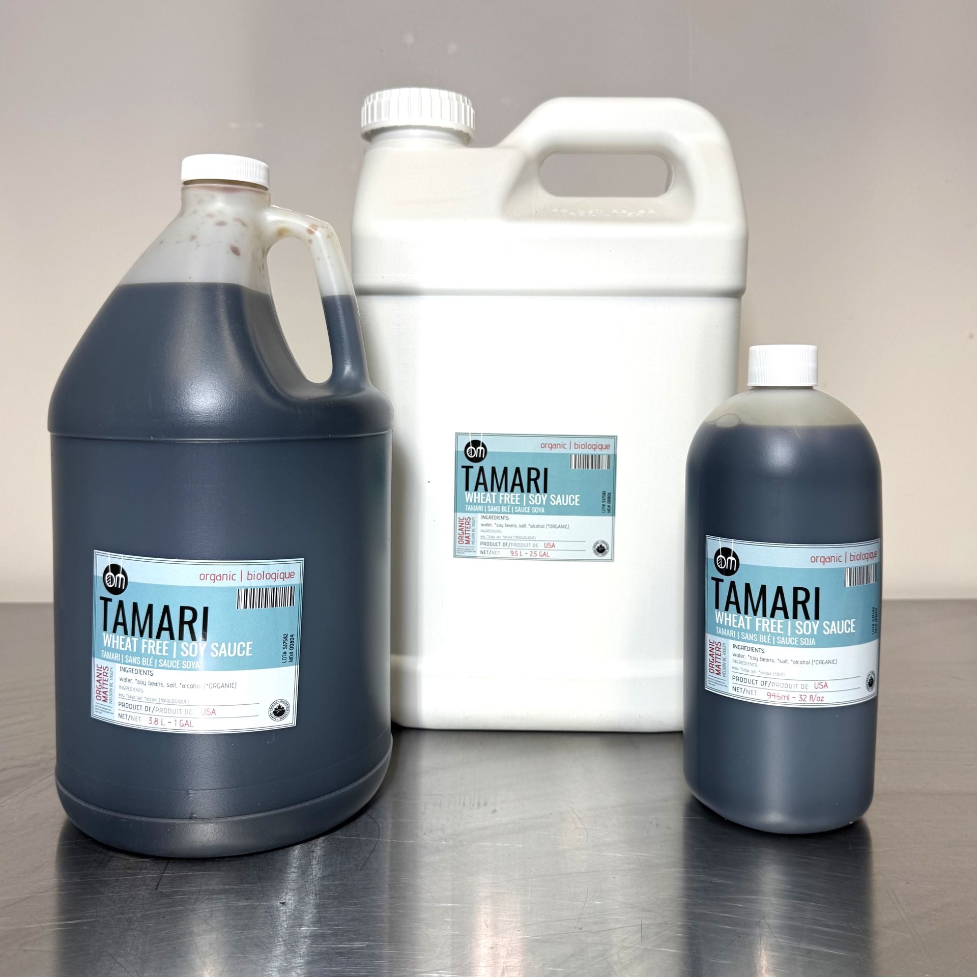 ORGANIC TAMARI, Wheat free