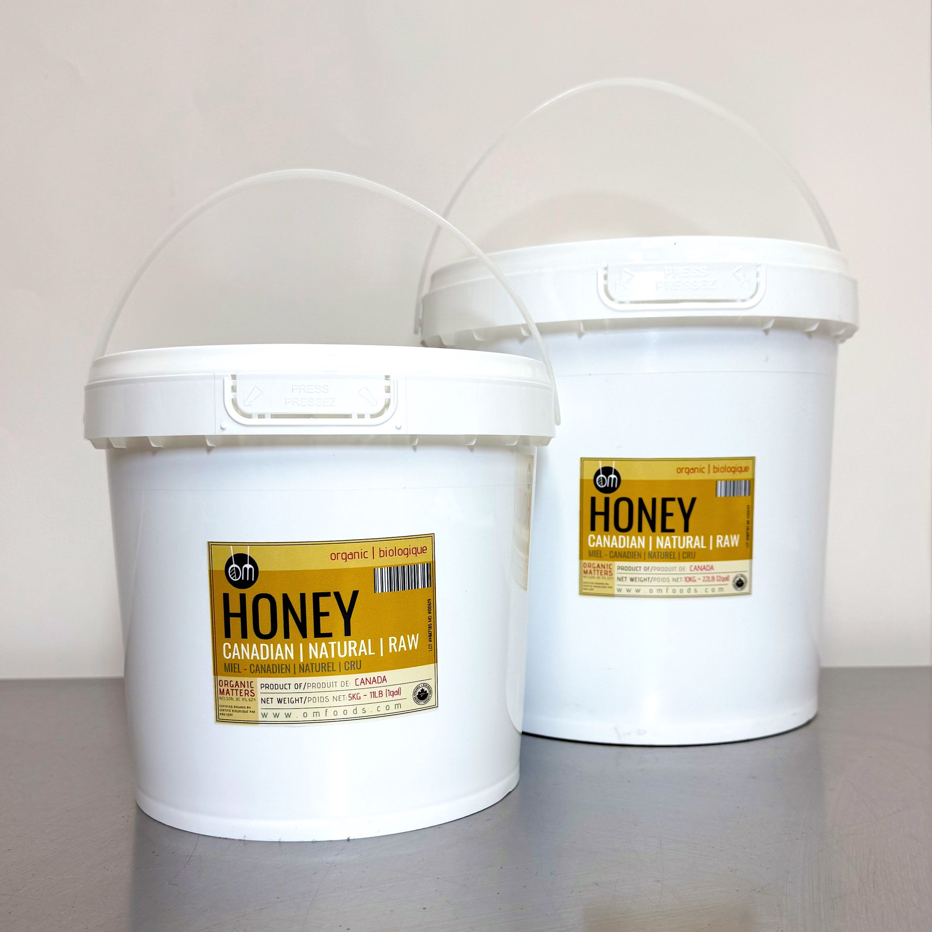 ORGANIC HONEY, Canadian, natural, raw