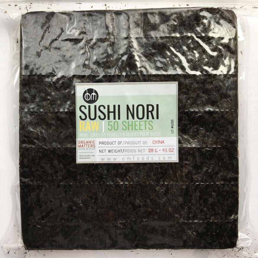ORGANIC NORI, sheets, raw